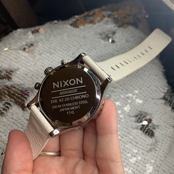 Nixon 42-40 Chronograph with Mother of Pearl Inlay main image 3